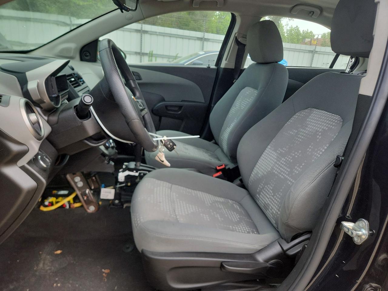 2015 Chevrolet Sonic Ls Black vin: 1G1JA5SH3F4185883