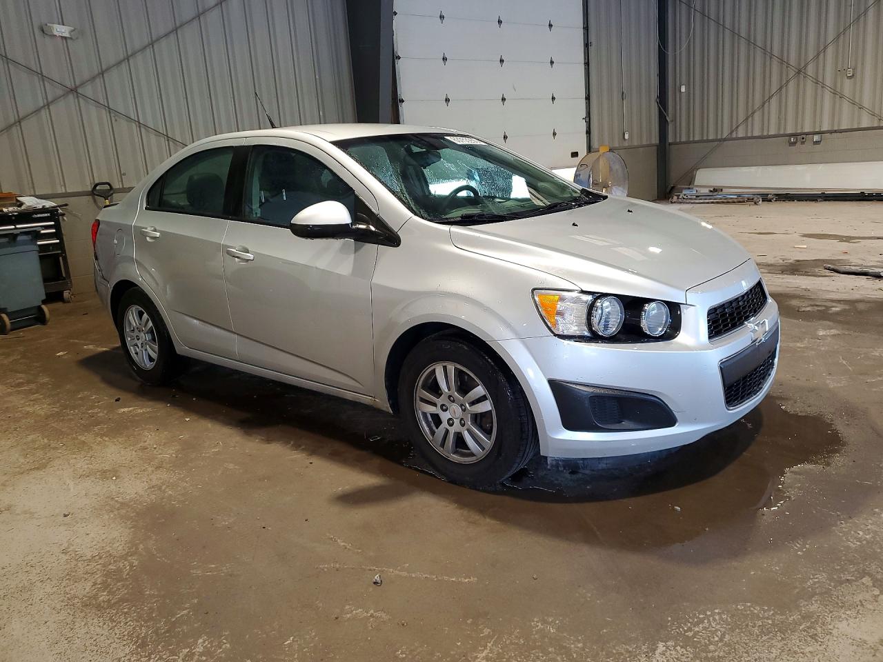 2012 Chevrolet Sonic Ls Silver vin: 1G1JA5SH4C4173186