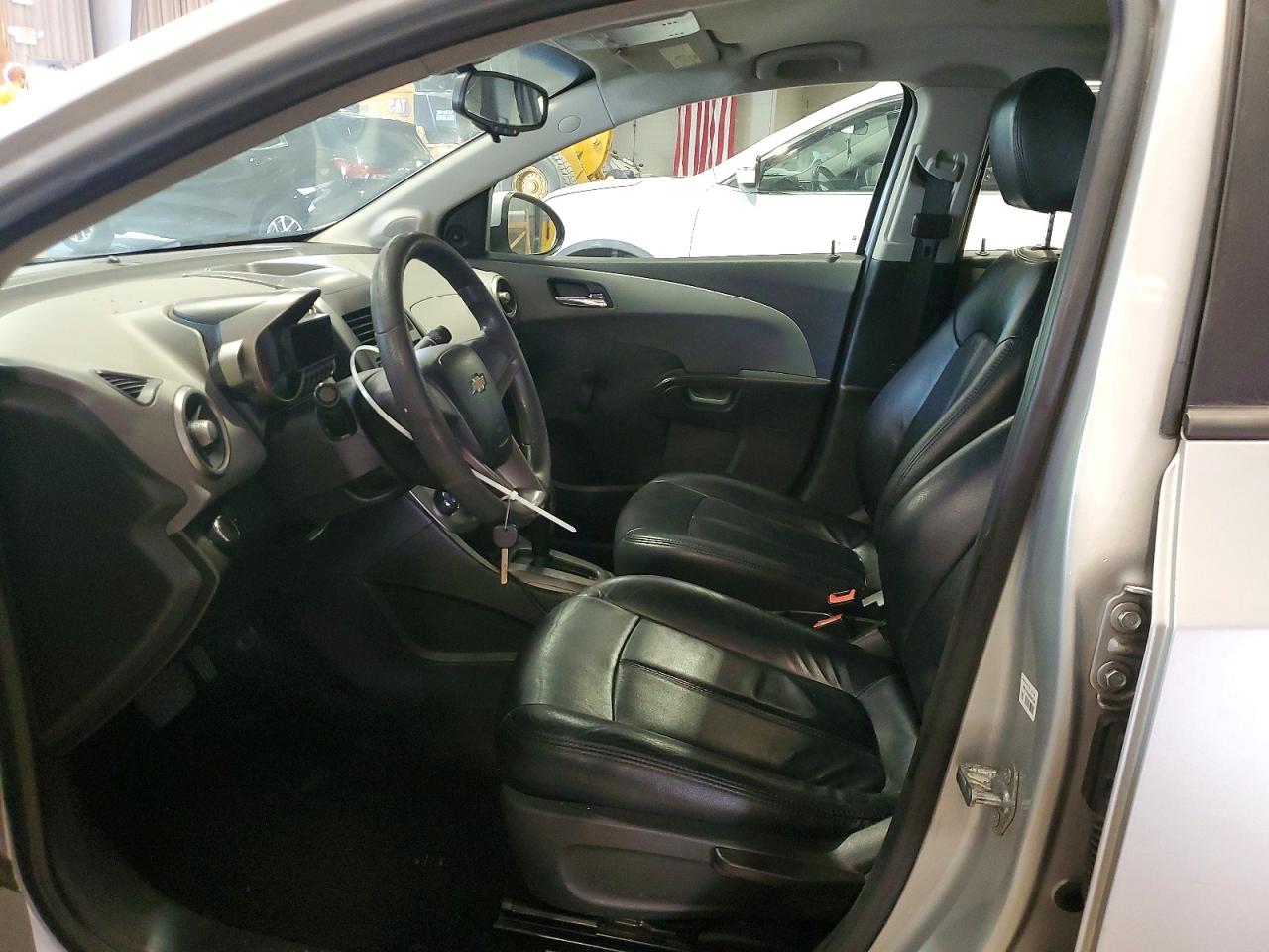 2012 Chevrolet Sonic Ls Silver vin: 1G1JA5SH4C4173186