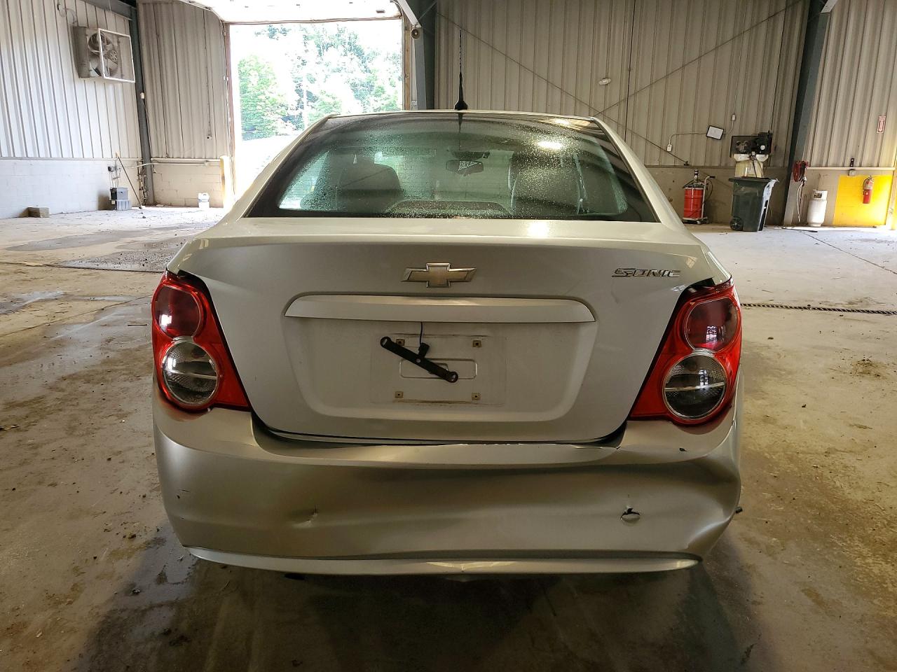 2012 Chevrolet Sonic Ls Silver vin: 1G1JA5SH4C4173186