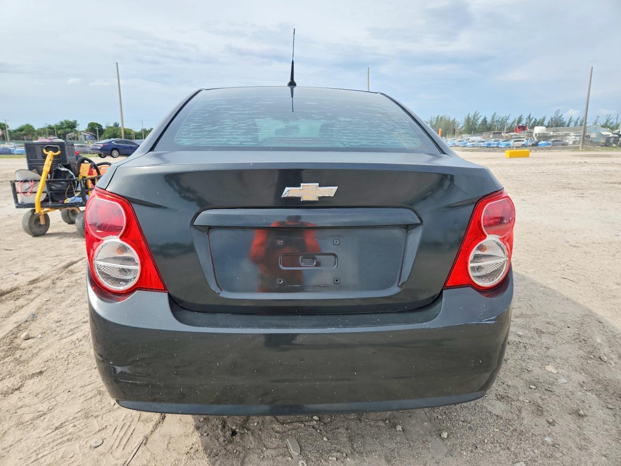 2014 Chevrolet Sonic Ls Black vin: 1G1JA5SH4E4180433