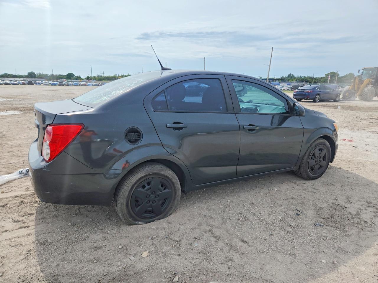 2014 Chevrolet Sonic Ls Black vin: 1G1JA5SH4E4180433