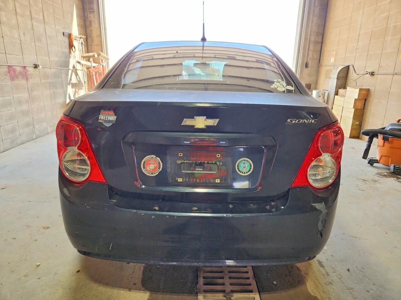 2014 Chevrolet Sonic Ls Черный vin: 1G1JA5SH4E4239111