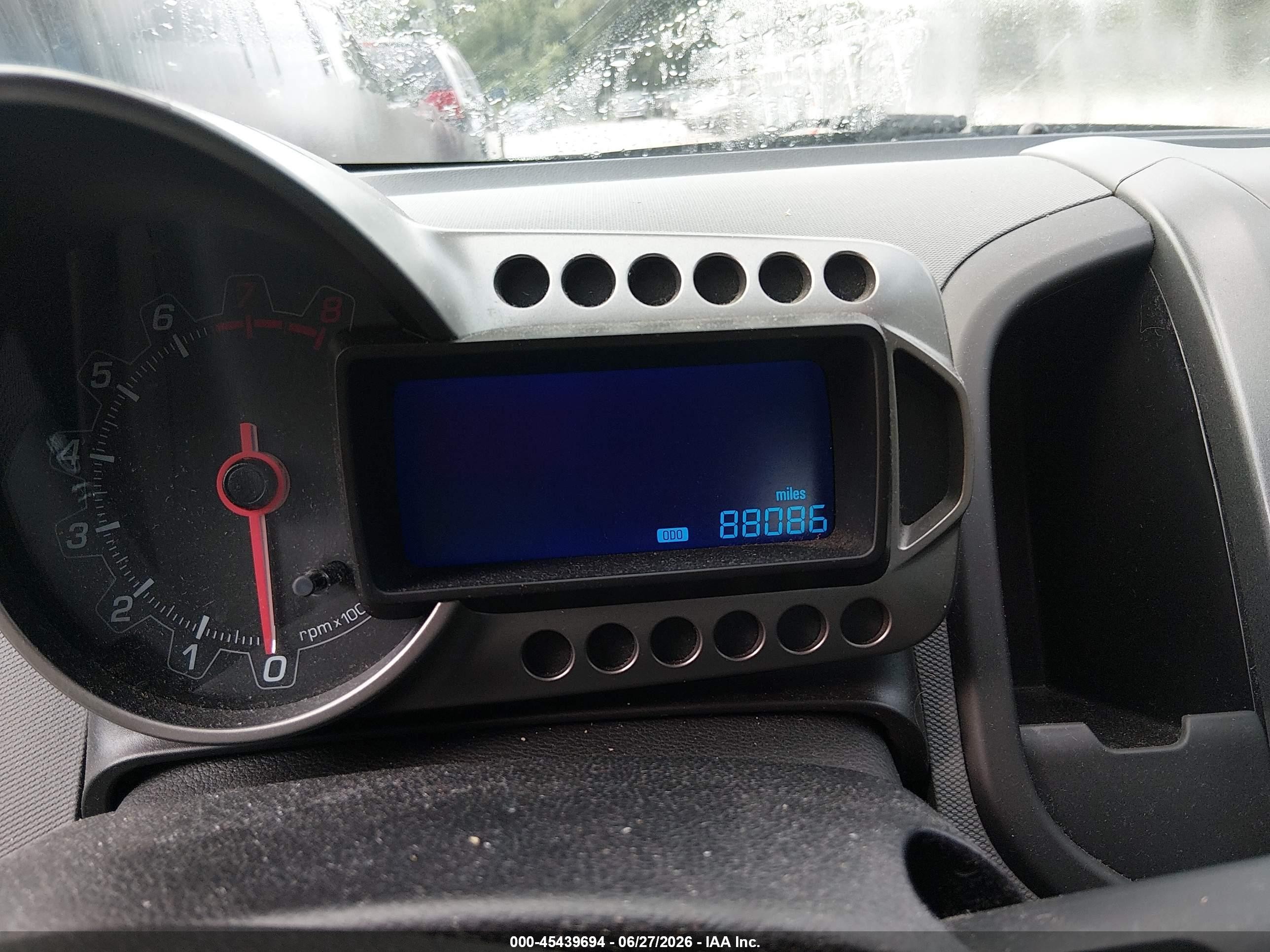 2012 Chevrolet Sonic 2ls Silver vin: 1G1JA5SH5C4114681
