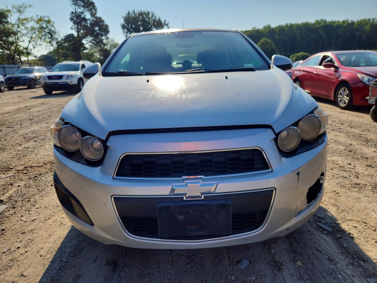 2013 Chevrolet Sonic Ls Серебряный vin: 1G1JA5SH5D4154230