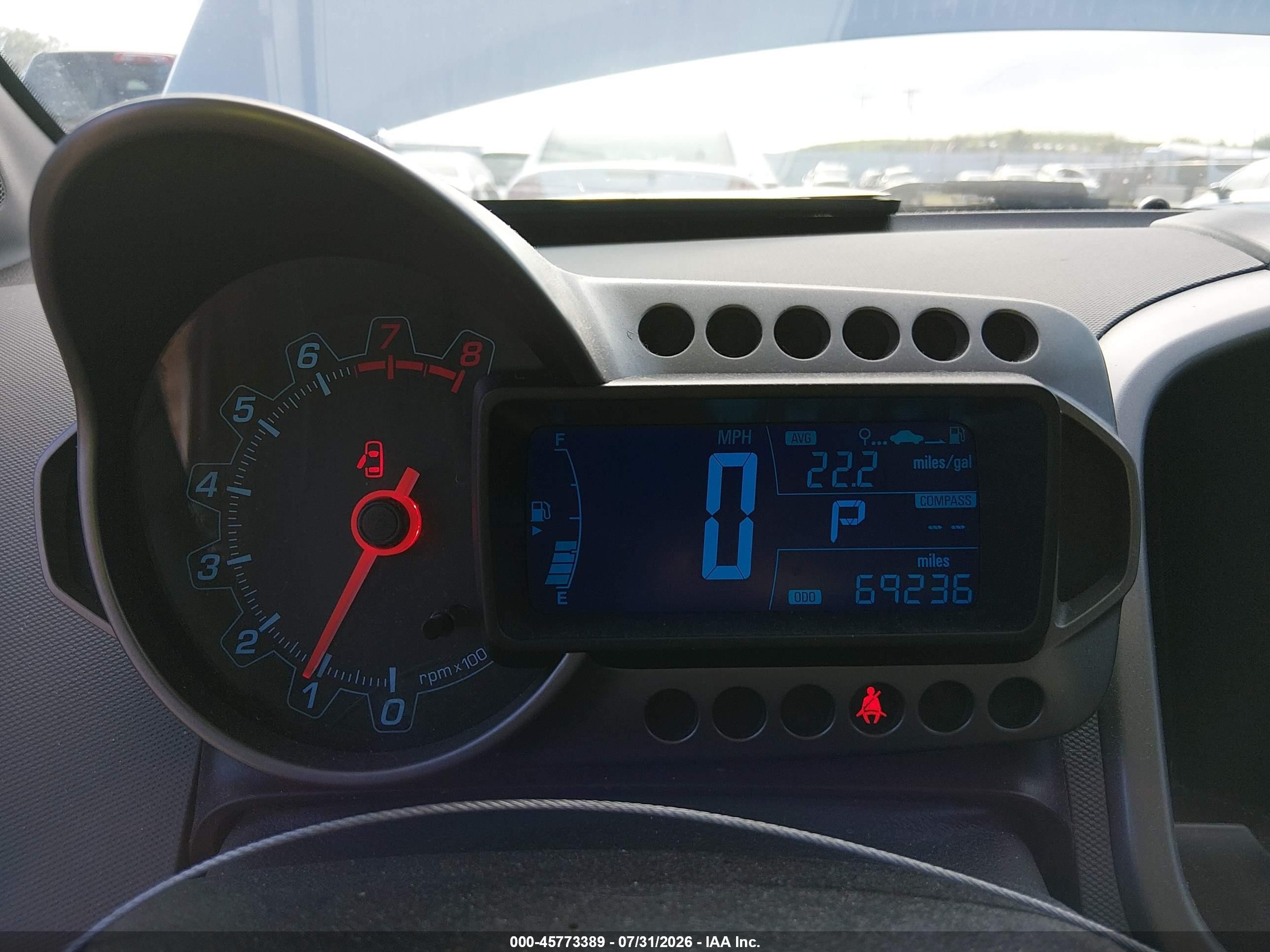 2014 Chevrolet Sonic Ls Auto Silver vin: 1G1JA5SH5E4168369