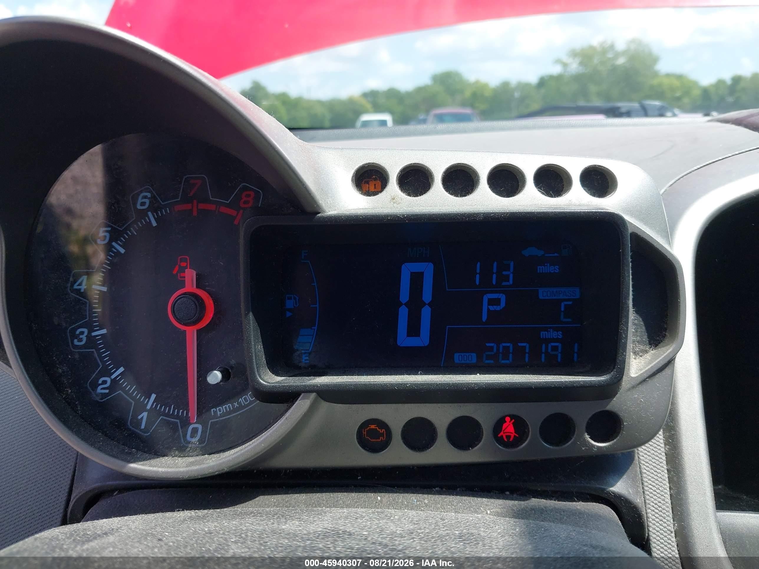 2014 Chevrolet Sonic Ls Auto Red vin: 1G1JA5SH5E4234824