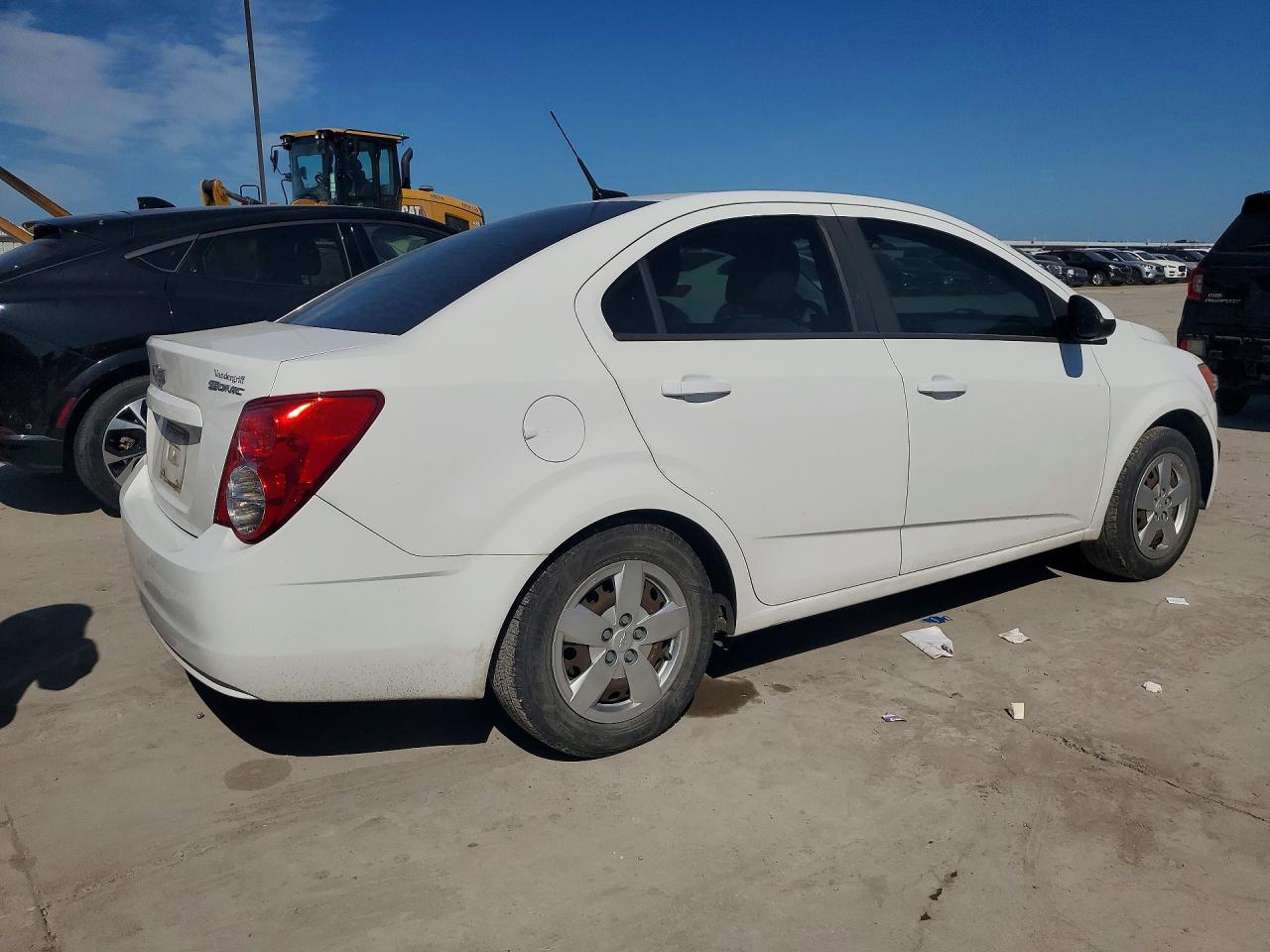 2014 Chevrolet Sonic Белый vin: 1G1JA5SH6E4137745