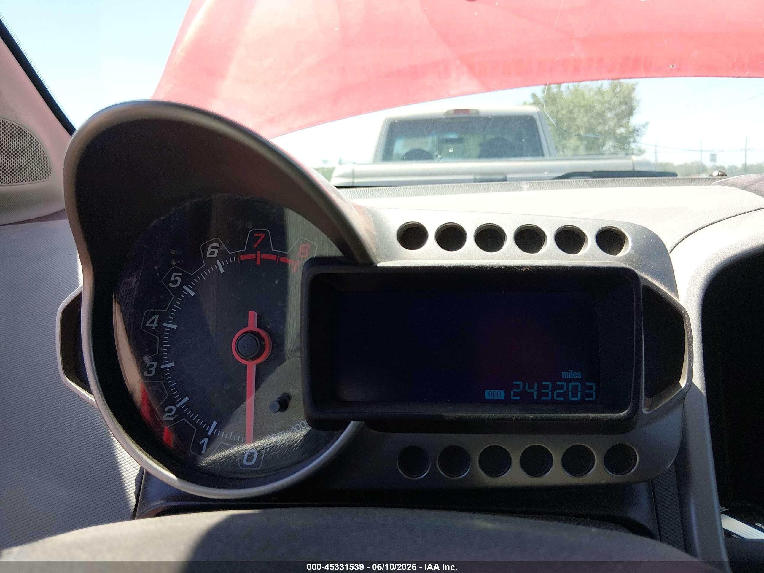 2015 Chevrolet Sonic Ls Auto Red vin: 1G1JA5SH6F4127797