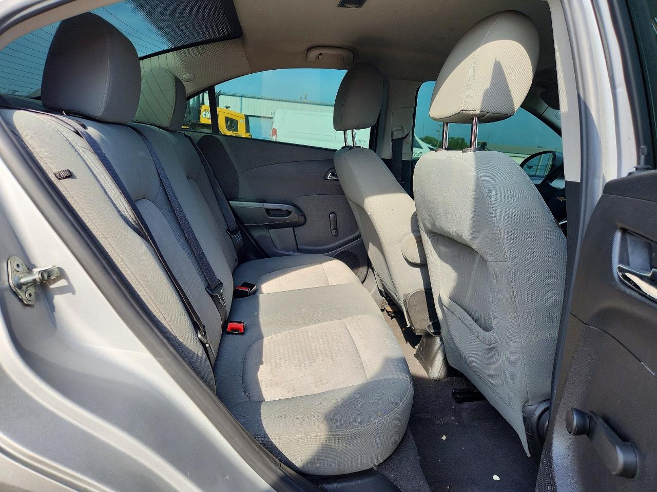 2013 Chevrolet Sonic Ls Silver vin: 1G1JA5SH7D4108785