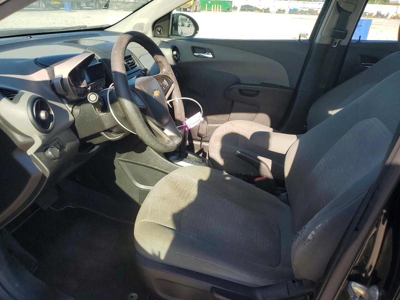 2013 Chevrolet Sonic Ls Black vin: 1G1JA5SH7D4171496