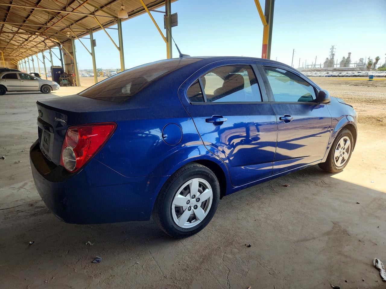 2013 Chevrolet Sonic Ls Blue vin: 1G1JA5SH7D4200690