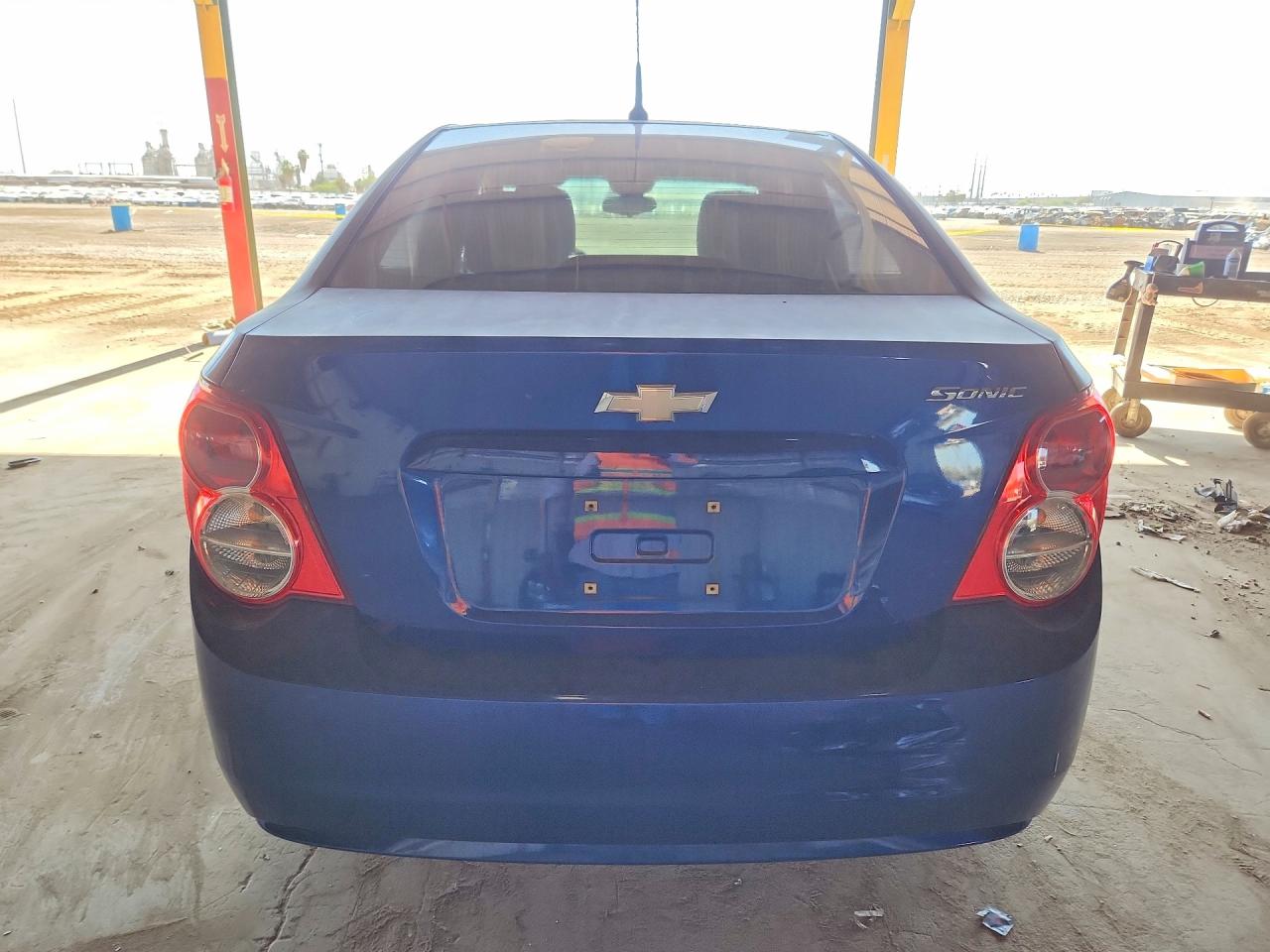 2013 Chevrolet Sonic Ls Blue vin: 1G1JA5SH7D4200690