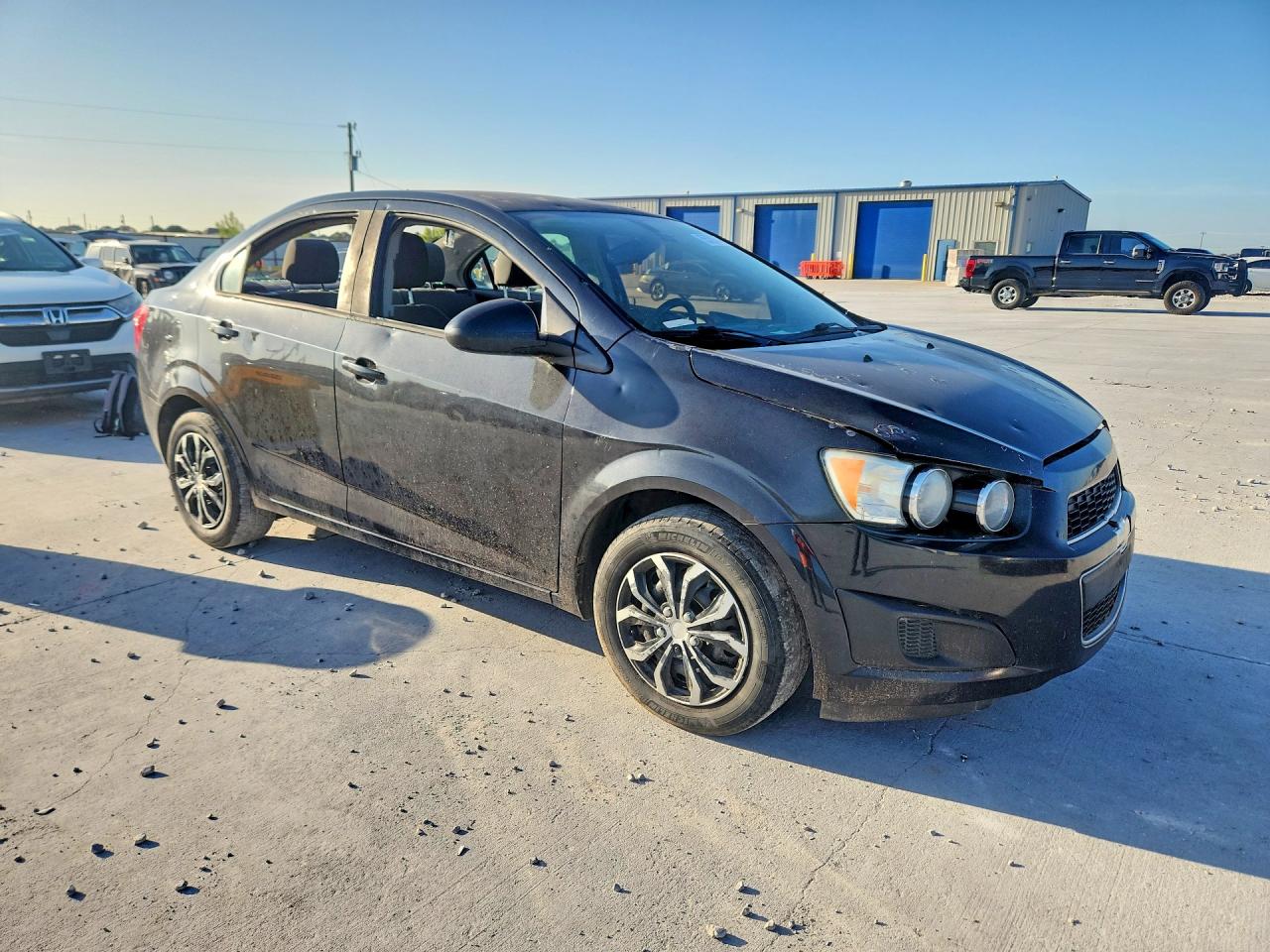 2015 Chevrolet Sonic Charcoal vin: 1G1JA5SH7F4166334