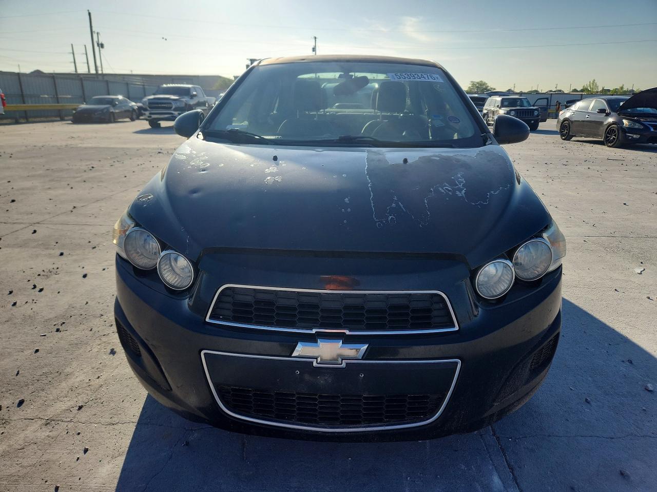 2015 Chevrolet Sonic Charcoal vin: 1G1JA5SH7F4166334