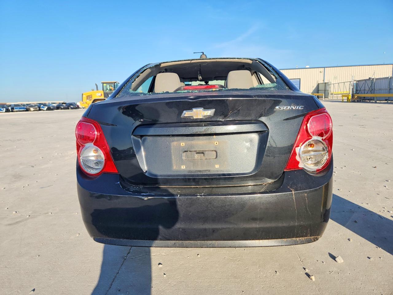 2015 Chevrolet Sonic Charcoal vin: 1G1JA5SH7F4166334
