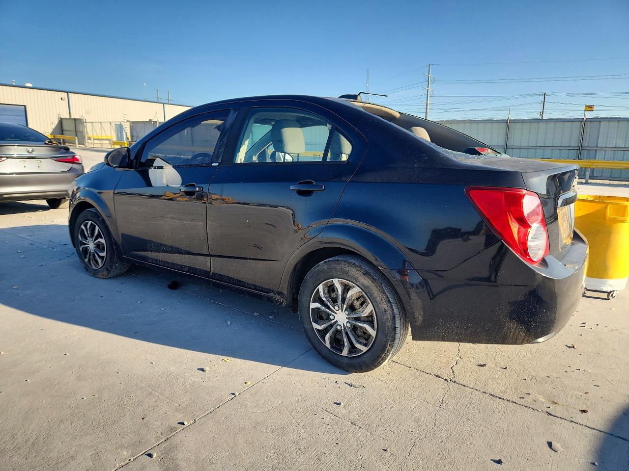 2015 Chevrolet Sonic Charcoal vin: 1G1JA5SH7F4166334