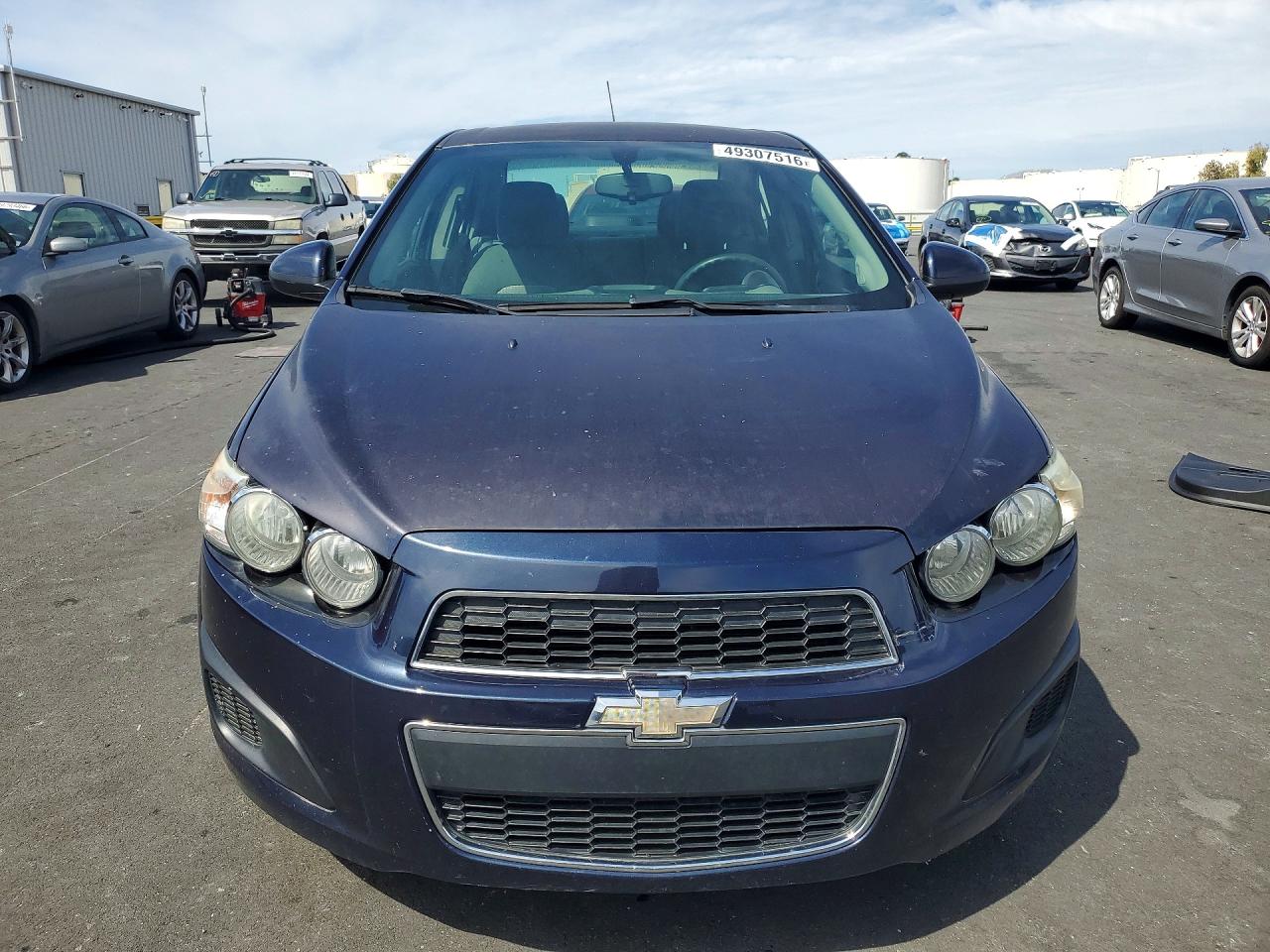 2015 Chevrolet Sonic Ls Blue vin: 1G1JA5SH8F4148666