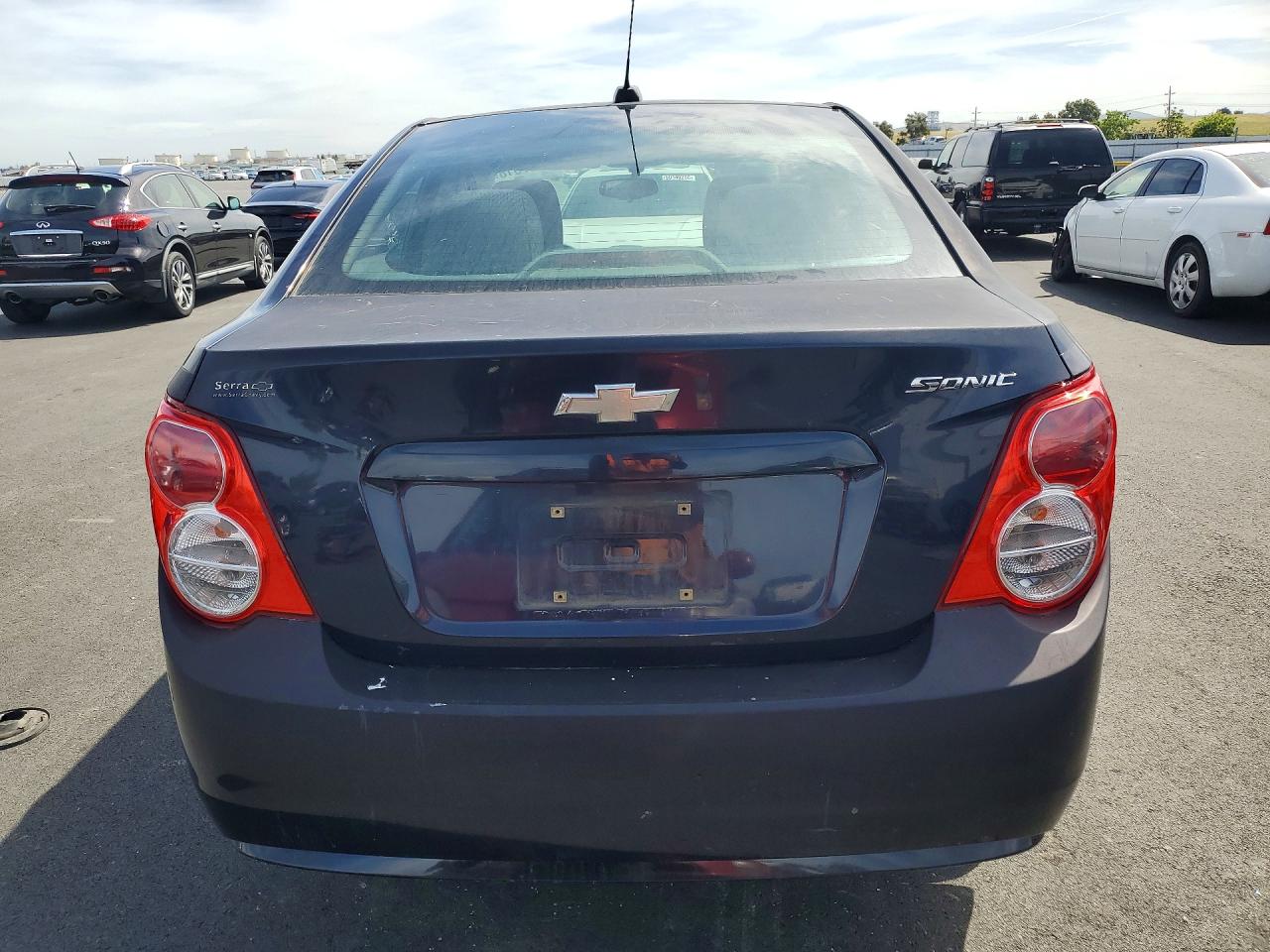 2015 Chevrolet Sonic Ls Blue vin: 1G1JA5SH8F4148666