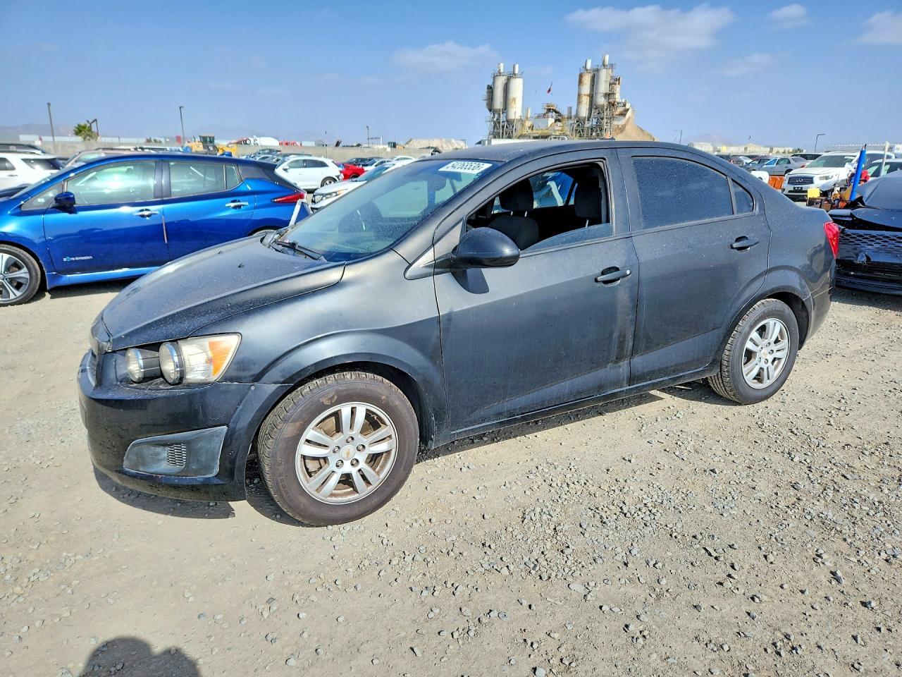 2012 Chevrolet Sonic Ls Серый vin: 1G1JA5SH9C4138143