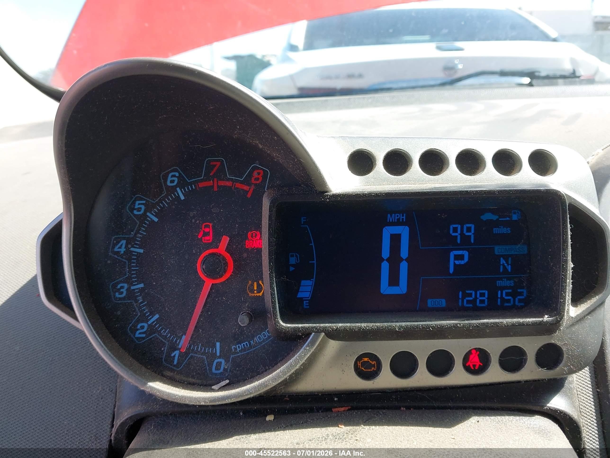 2012 Chevrolet Sonic 2ls Red vin: 1G1JA5SH9C4166640