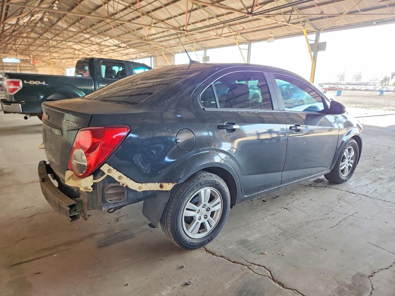 2012 Chevrolet Sonic Ls Charcoal vin: 1G1JA5SH9C4216498