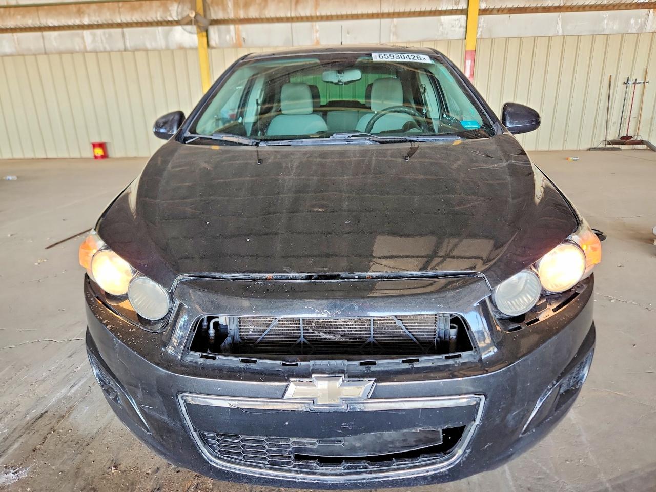 2012 Chevrolet Sonic Ls Charcoal vin: 1G1JA5SH9C4216498