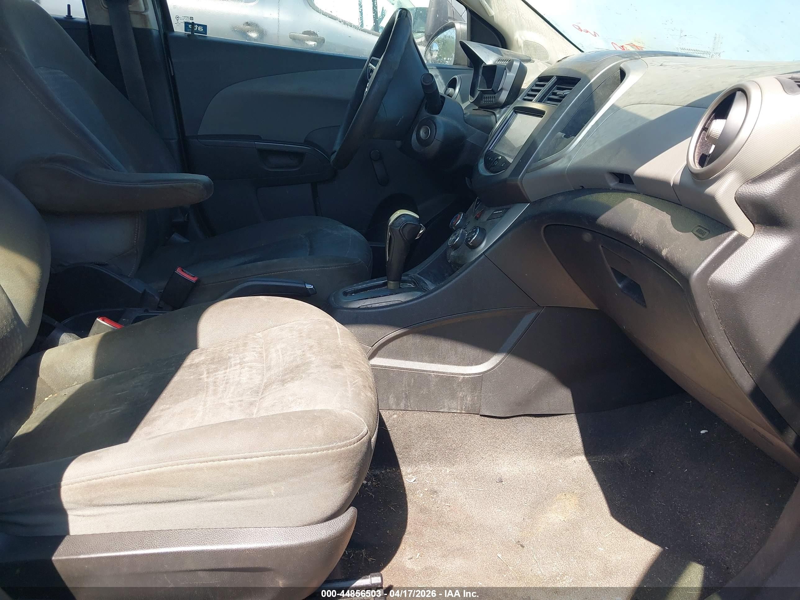 2014 Chevrolet Sonic Ls Auto Gray vin: 1G1JA5SH9E4237371