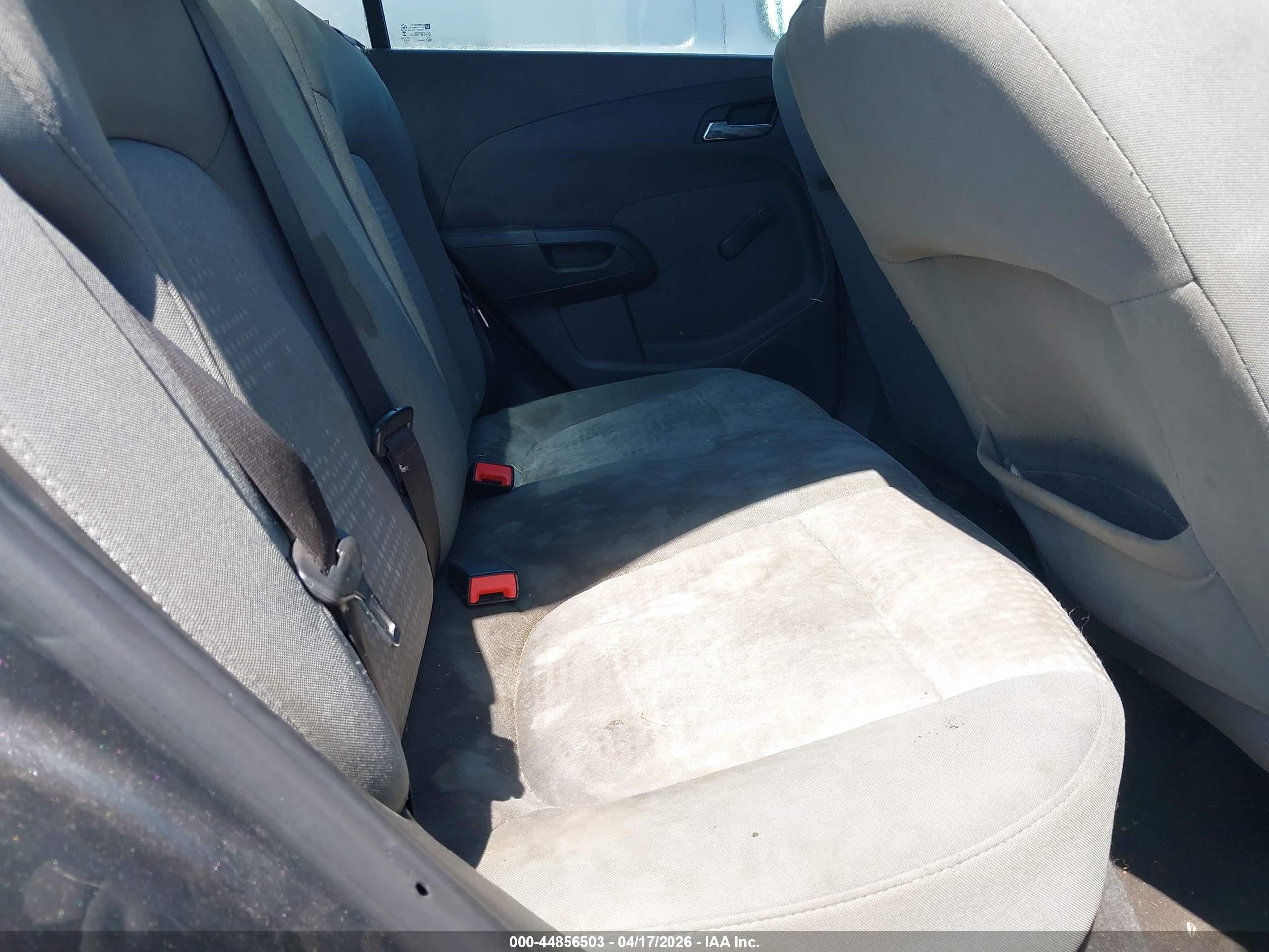 2014 Chevrolet Sonic Ls Auto Gray vin: 1G1JA5SH9E4237371