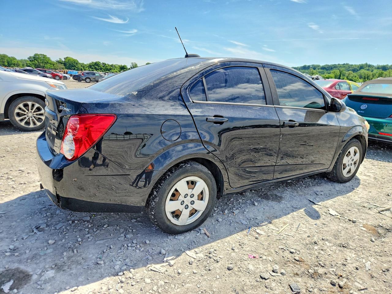2016 Chevrolet Sonic Ls Black vin: 1G1JA5SH9G4165896