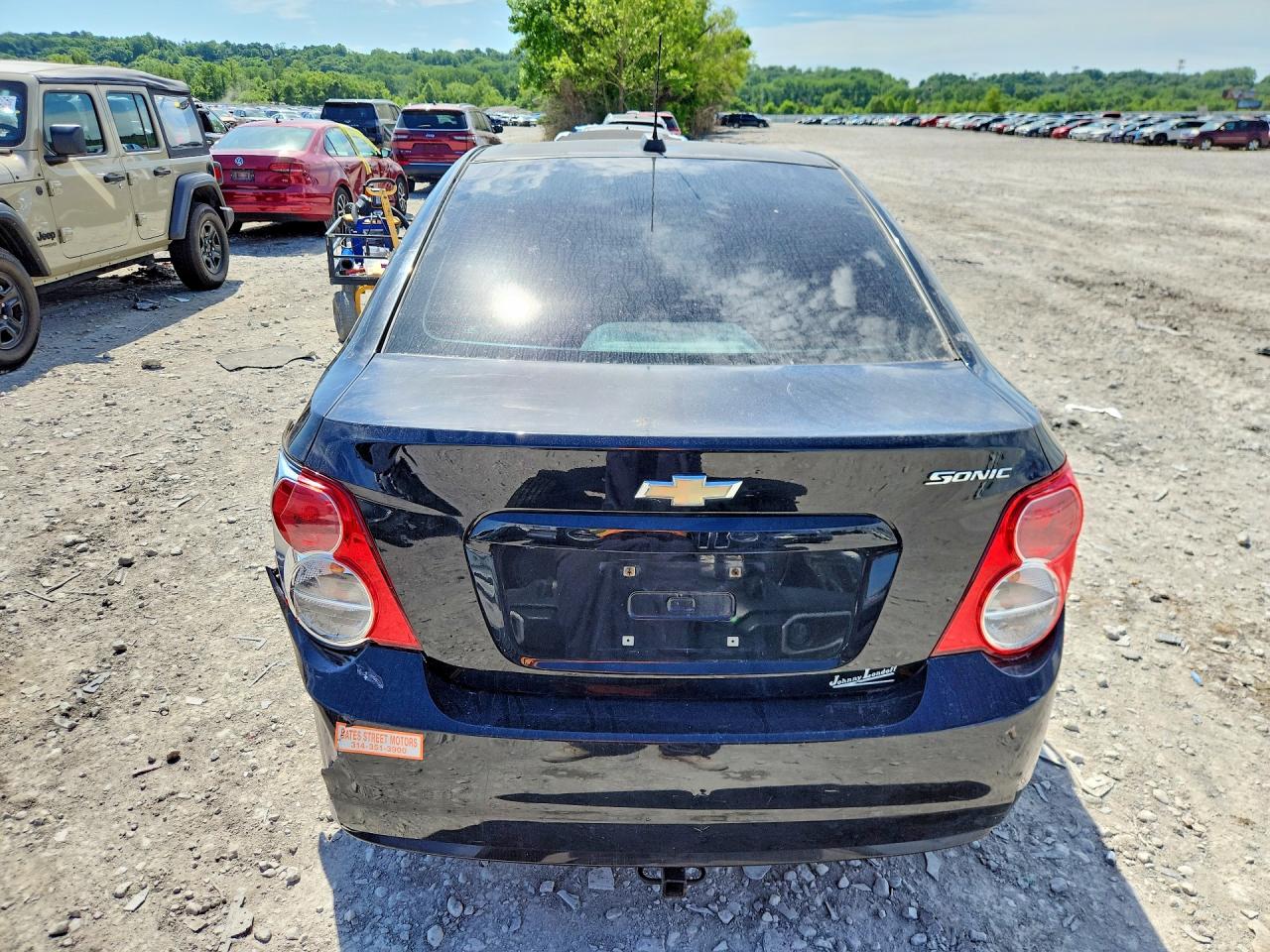 2016 Chevrolet Sonic Ls Black vin: 1G1JA5SH9G4165896