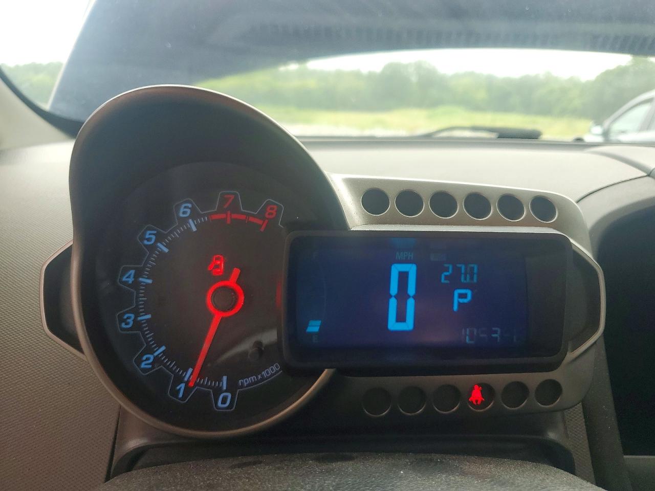 2012 Chevrolet Sonic Ls Blue vin: 1G1JA5SHXC4206501