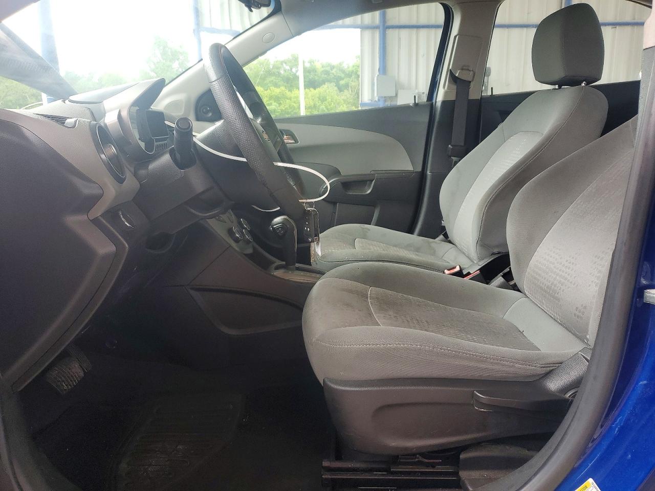 2012 Chevrolet Sonic Ls Blue vin: 1G1JA5SHXC4206501