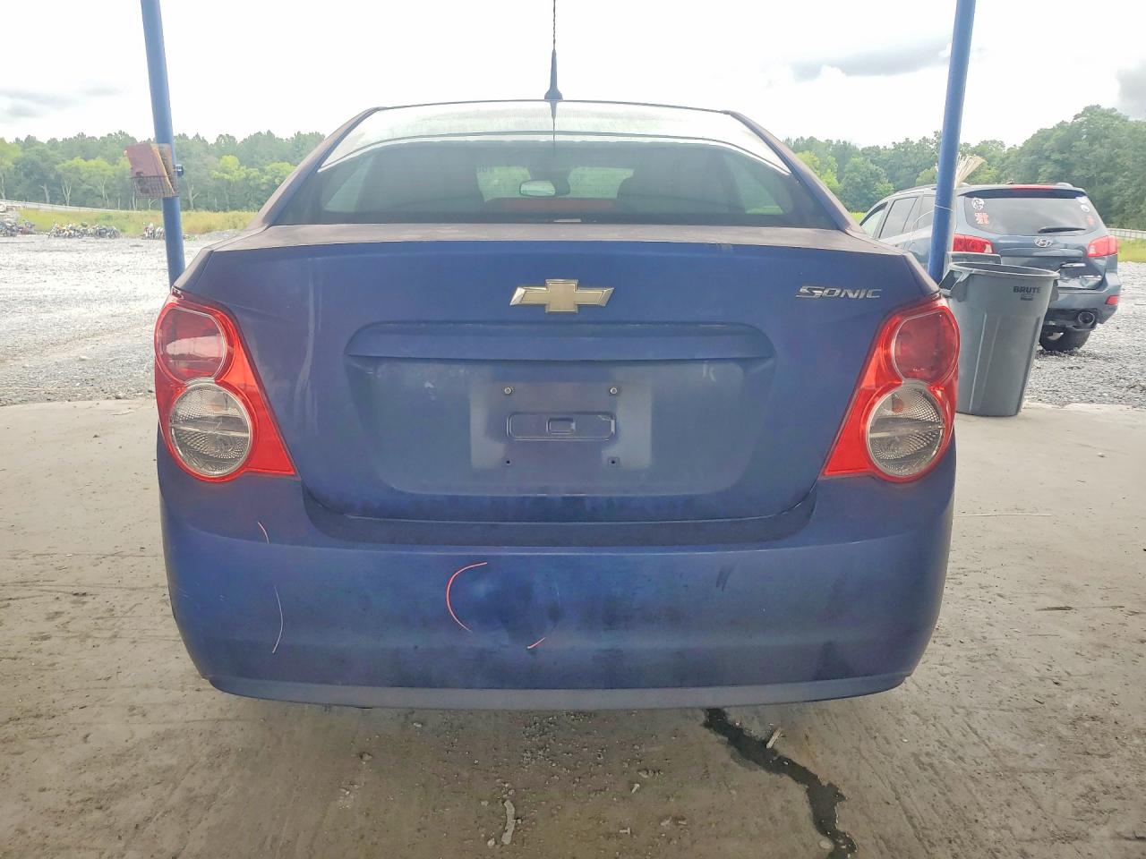 2012 Chevrolet Sonic Ls Blue vin: 1G1JA5SHXC4206501