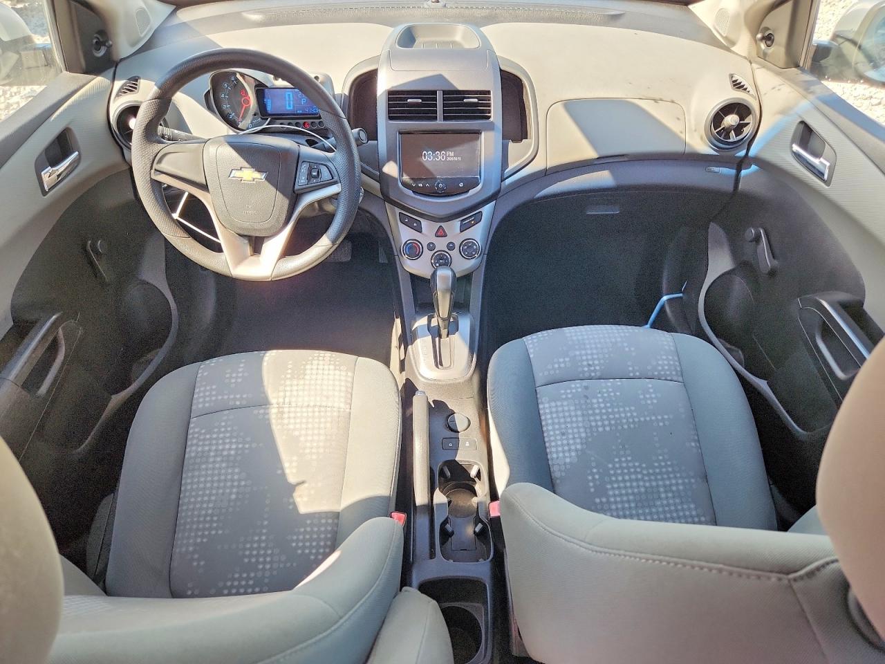 2013 Chevrolet Sonic Ls Silver vin: 1G1JA5SHXD4132613