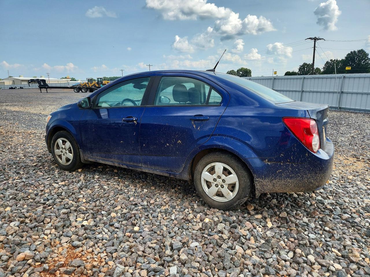 2013 Chevrolet Sonic Ls Blue vin: 1G1JA5SHXD4238415