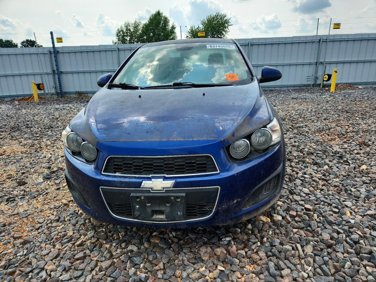 2013 Chevrolet Sonic Ls Blue vin: 1G1JA5SHXD4238415