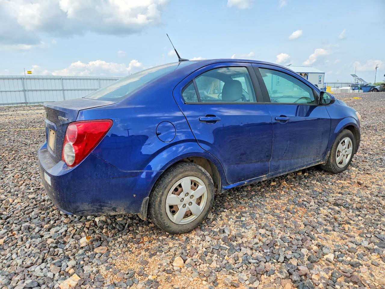 2013 Chevrolet Sonic Ls Blue vin: 1G1JA5SHXD4238415