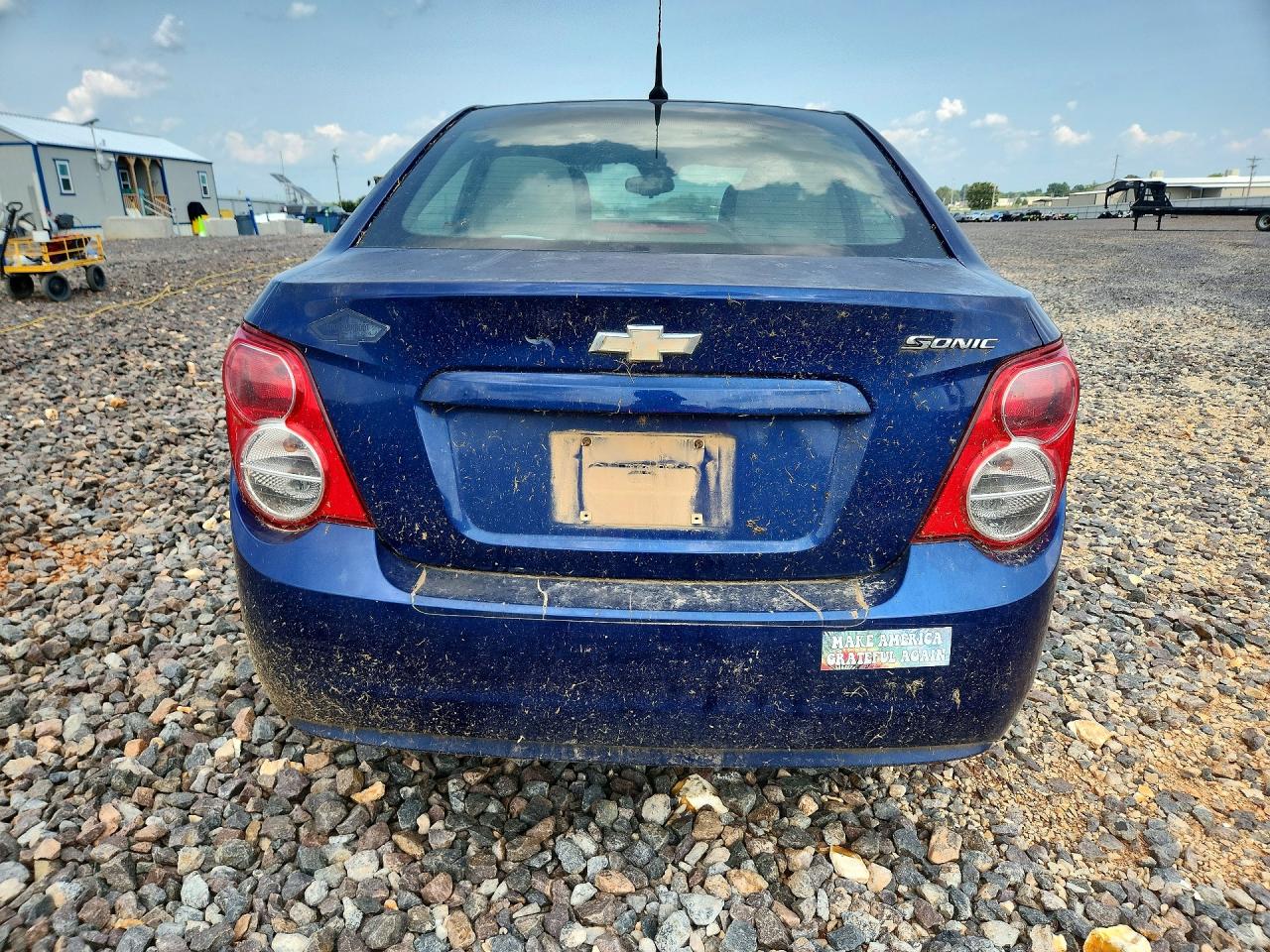 2013 Chevrolet Sonic Ls Blue vin: 1G1JA5SHXD4238415