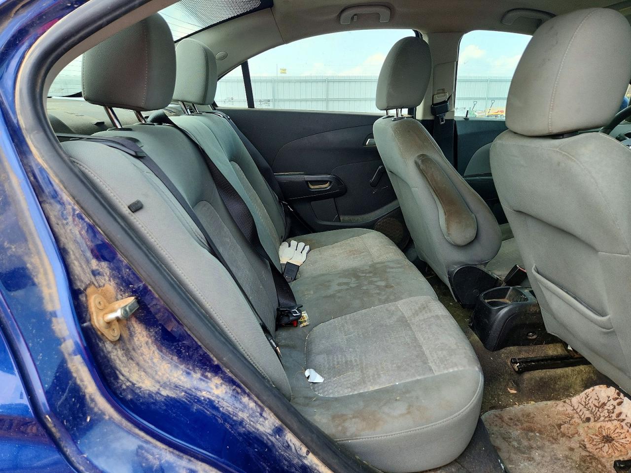 2013 Chevrolet Sonic Ls Blue vin: 1G1JA5SHXD4238415