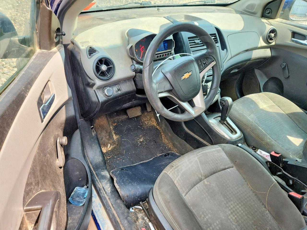 2013 Chevrolet Sonic Ls Blue vin: 1G1JA5SHXD4238415