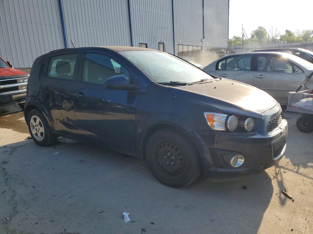 2015 Chevrolet Sonic Ls Blue vin: 1G1JA6SH0F4169484