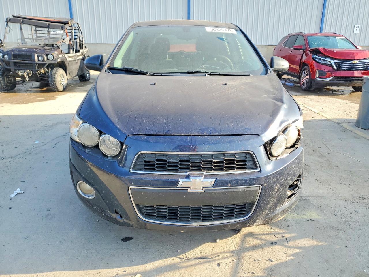 2015 Chevrolet Sonic Ls Blue vin: 1G1JA6SH0F4169484