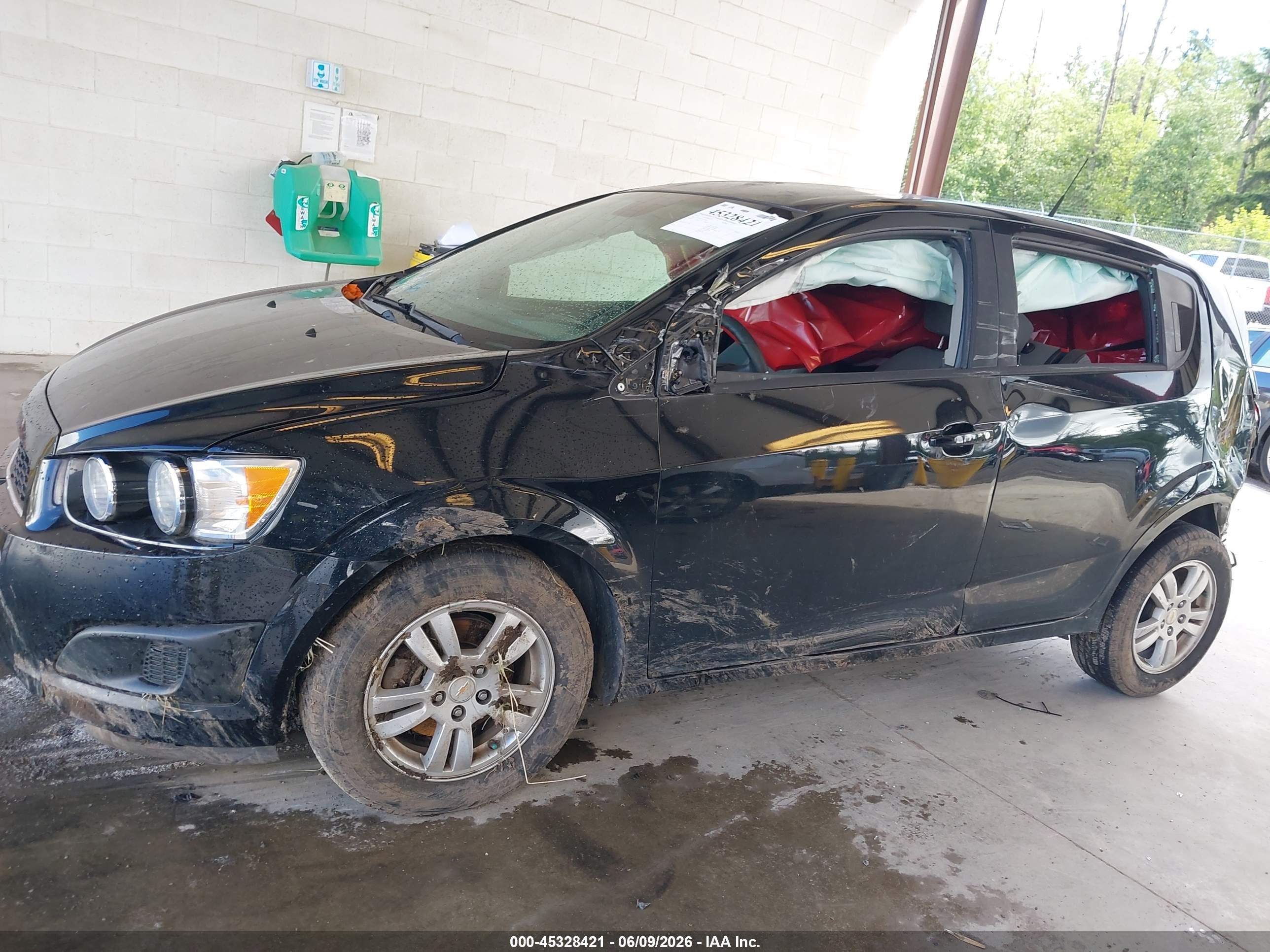 2012 Chevrolet Sonic 2ls Black vin: 1G1JA6SH2C4111629