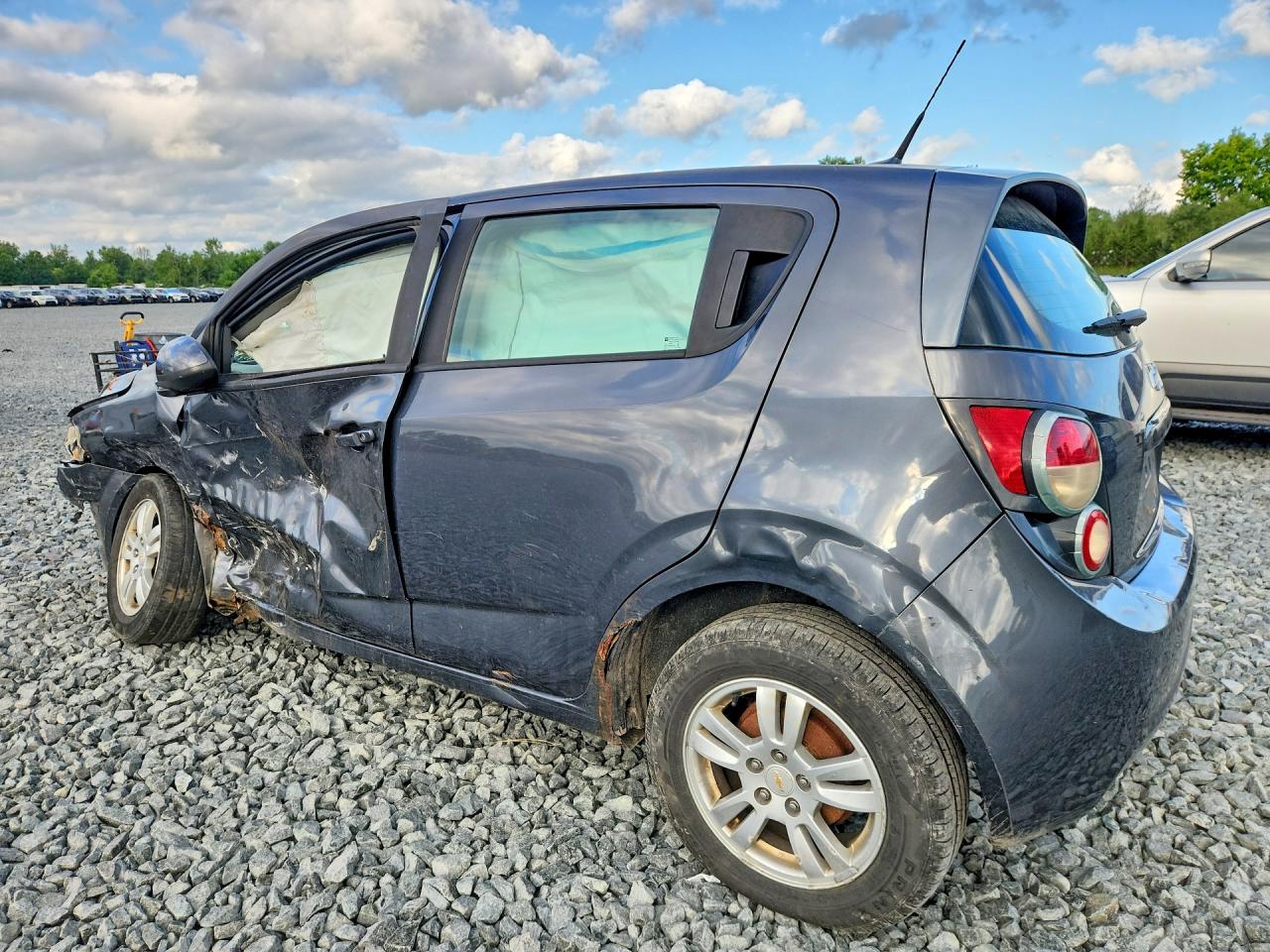 2012 Chevrolet Sonic Ls Gray vin: 1G1JA6SH8C4195150