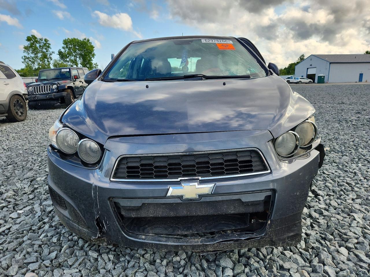 2012 Chevrolet Sonic Ls Gray vin: 1G1JA6SH8C4195150