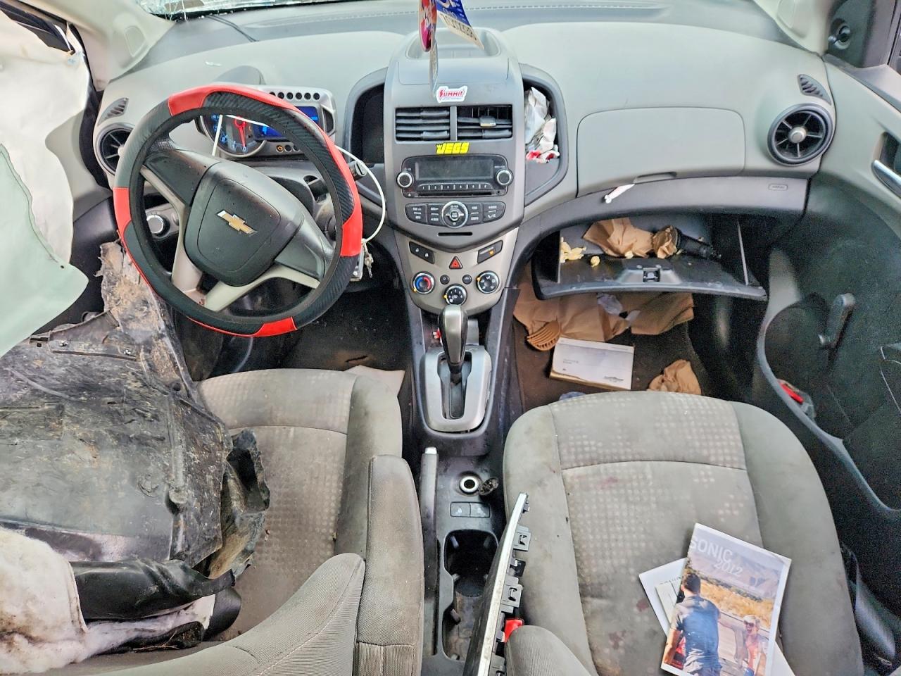 2012 Chevrolet Sonic Ls Gray vin: 1G1JA6SH8C4195150