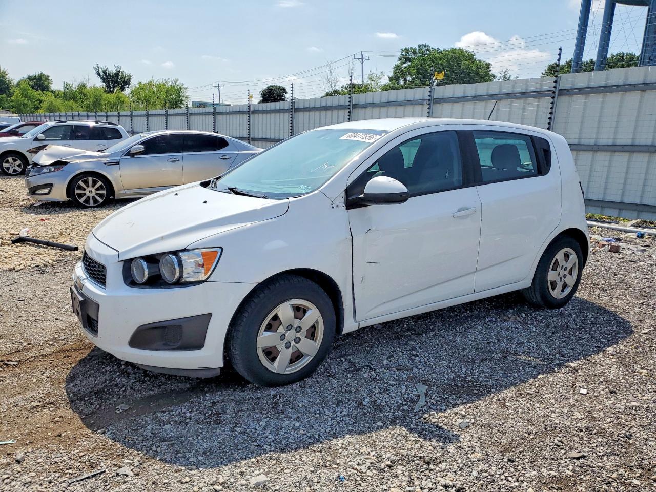 2015 Chevrolet Sonic Ls White vin: 1G1JA6SH8F4198005