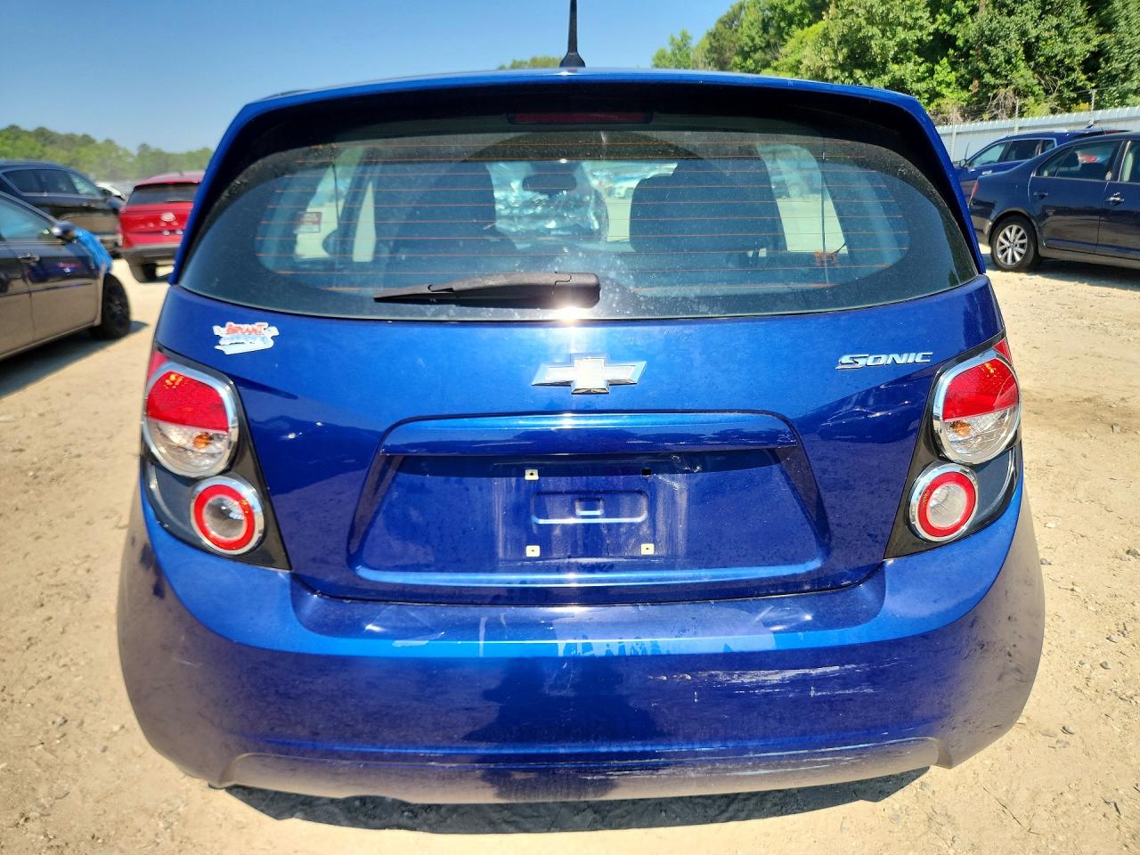 2013 Chevrolet Sonic Ls Синий vin: 1G1JA6SHXD4127031
