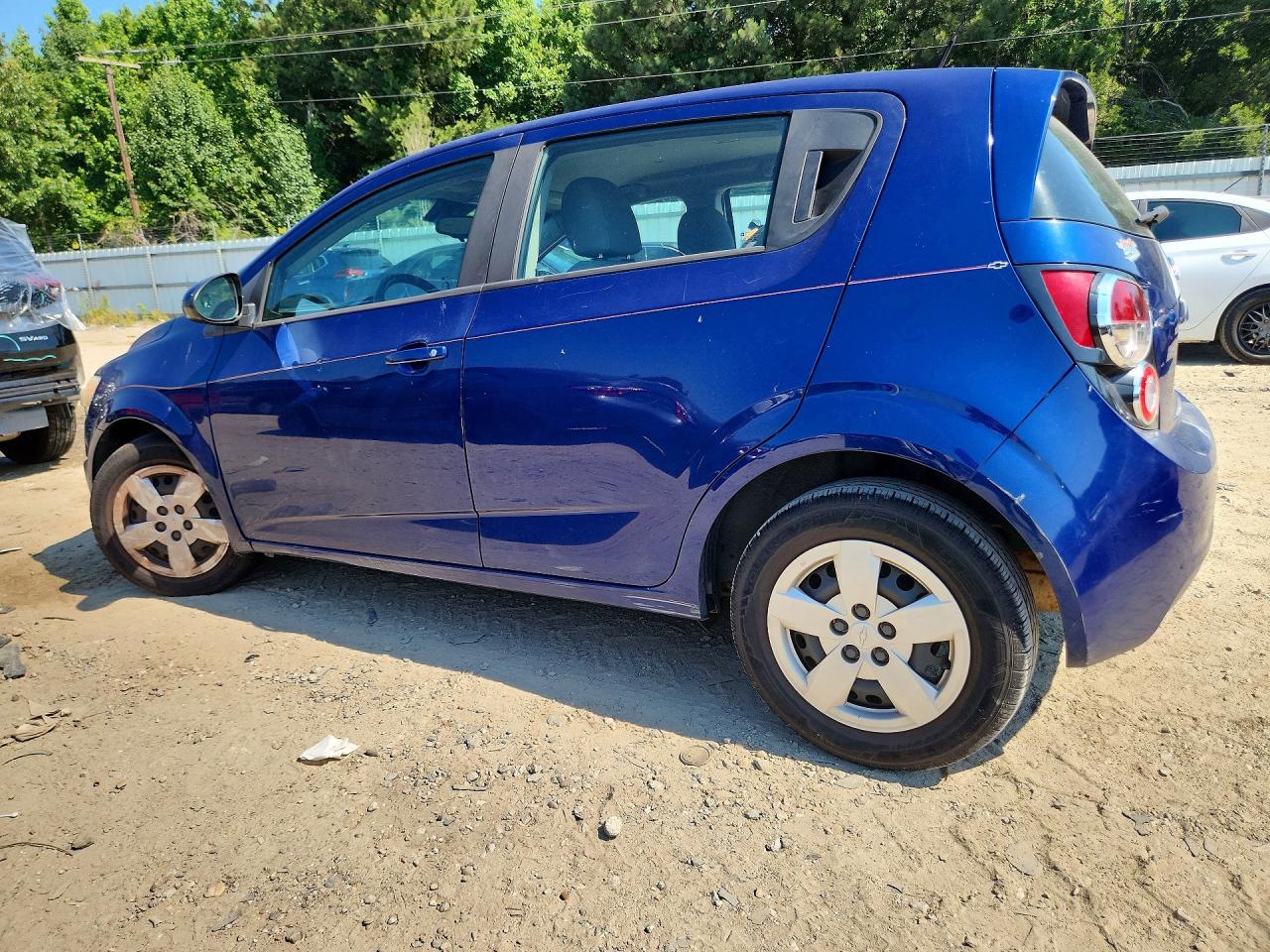 2013 Chevrolet Sonic Ls Синий vin: 1G1JA6SHXD4127031
